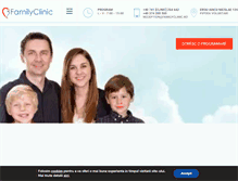Tablet Screenshot of familyclinic.ro